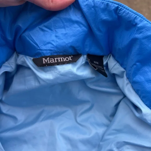 Marmot Women's Vibrant Blue Quilted Puffer Jacket - Picture 15 of 15